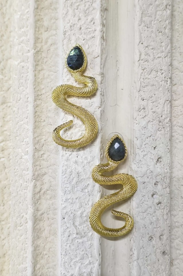 Marana Labradorit Küpe