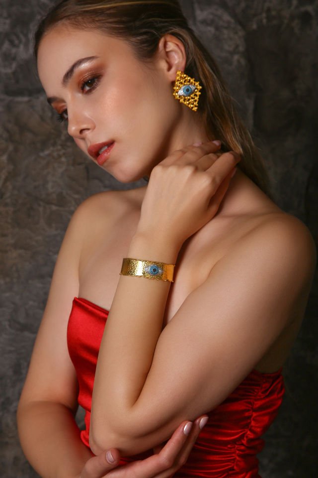 My Eyes Bileklik Lacivert