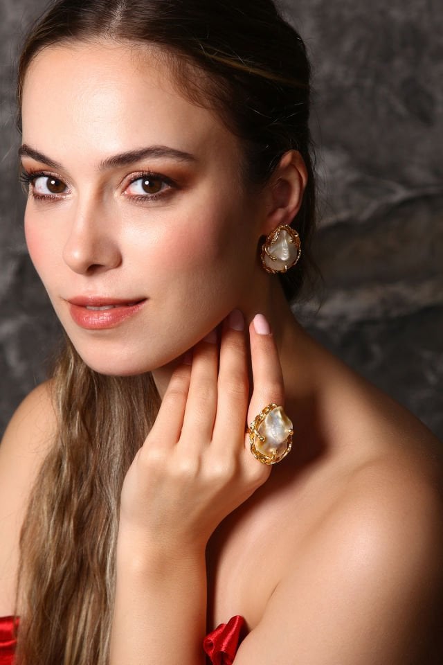 Aurelia Küpe Yüzük Set