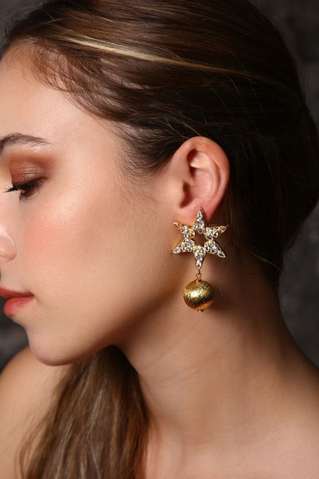 Işıltı İncili Küpe