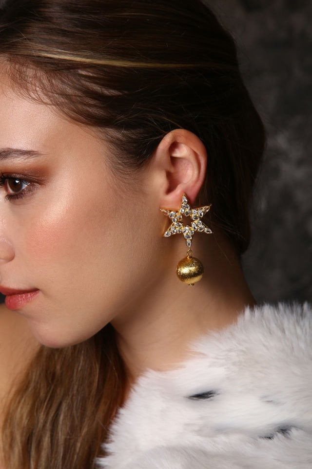 Işıltı İncili Küpe