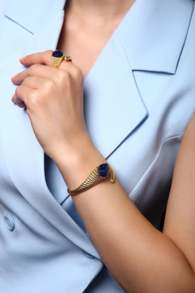 Azure Lapis Lazuli Yüzük