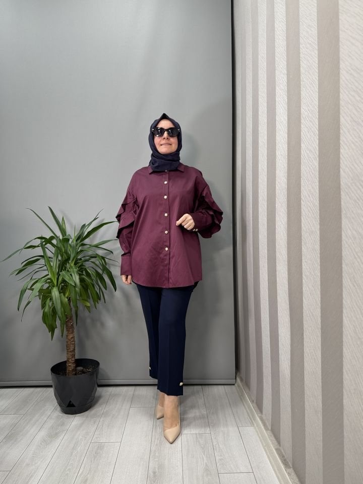 Ghisa Tunik Mürdüm 25YGSTNK4986