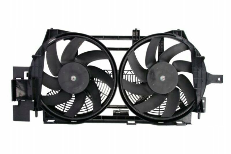 Laguna 1-I Fan Davlumbazı Komple Motor+Pervane+Şase Çiftli 7701471356-7701045838 -Yerli Üretim