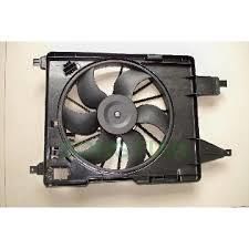 Megane 2-II Scenic 2-II Fan Motor+Pervane+Fan Şasesi (2003-2010) 7701071862-7701071863 -Mga