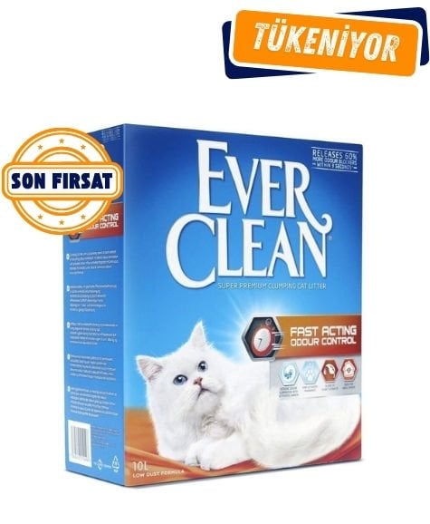 Ever Clean Fast Acting Doğal Bitki Özlü Hızlı Topaklanan Kedi Kumu 10lt