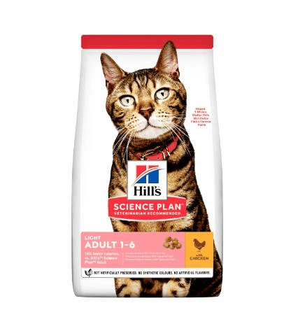 Hills Light Düşük Kalorili Tavuklu Yetişkin Kedi Maması 1,5kg