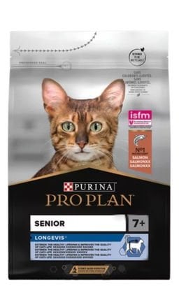 Pro Plan +7 Somonlu Yaşlı Kedi Maması 3kg