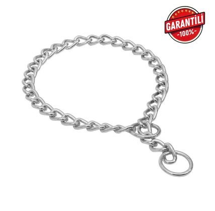 DOGGİE BOĞMALI ZİNCİR TASMA KROMKAPLAMA 3,5X40-50CM