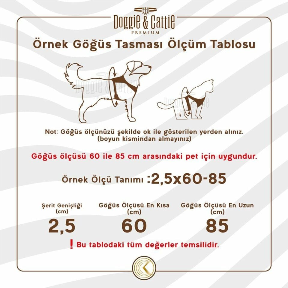 DOGGİE HAVALI DOKUMA KEDİ GÖĞÜS & GEZDİRME TAKIMI BEJ 1X20-30CM