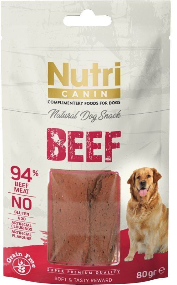 Nutri %94 Sığır Etli Köpek Ödülü 80 Gr