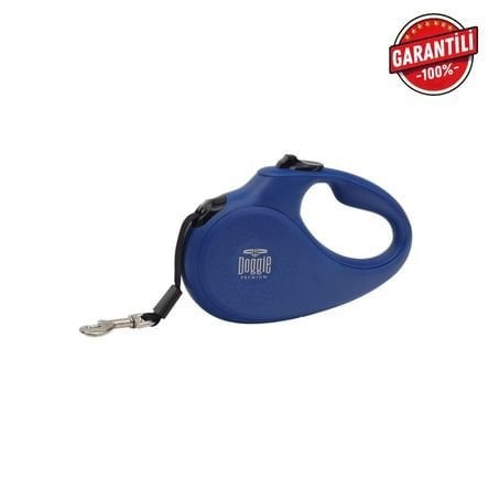 DOGGİE OTOMATİK UZATMA TASMASI MASTER SERİ ROYALMAVİ 15KG/5MT