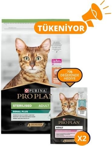 Pro Plan Somonlu Kısırlaştırılmış Yetişkin Kedi Maması 10 Kg