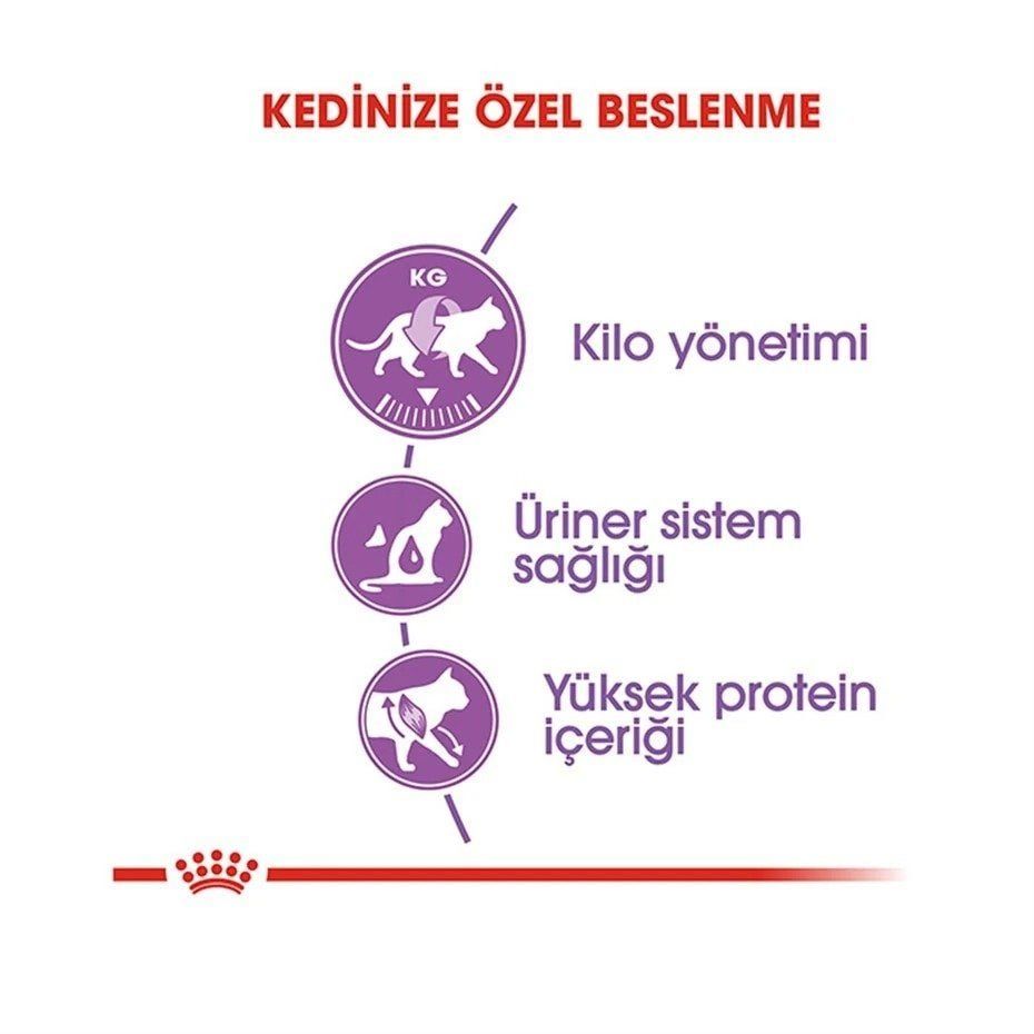 Royal Canin Sterilised 37 Kısırlaştırılmış Yetişkin Kedi Maması 2 Kg