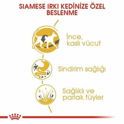 Royal Canin Siamese Siyam Kedilerine Özel Yetişkin Kedi Maması 2 Kg