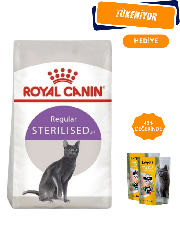Royal Canin Sterilised 37 Kısırlaştırılmış Yetişkin Kedi Maması 4 Kg