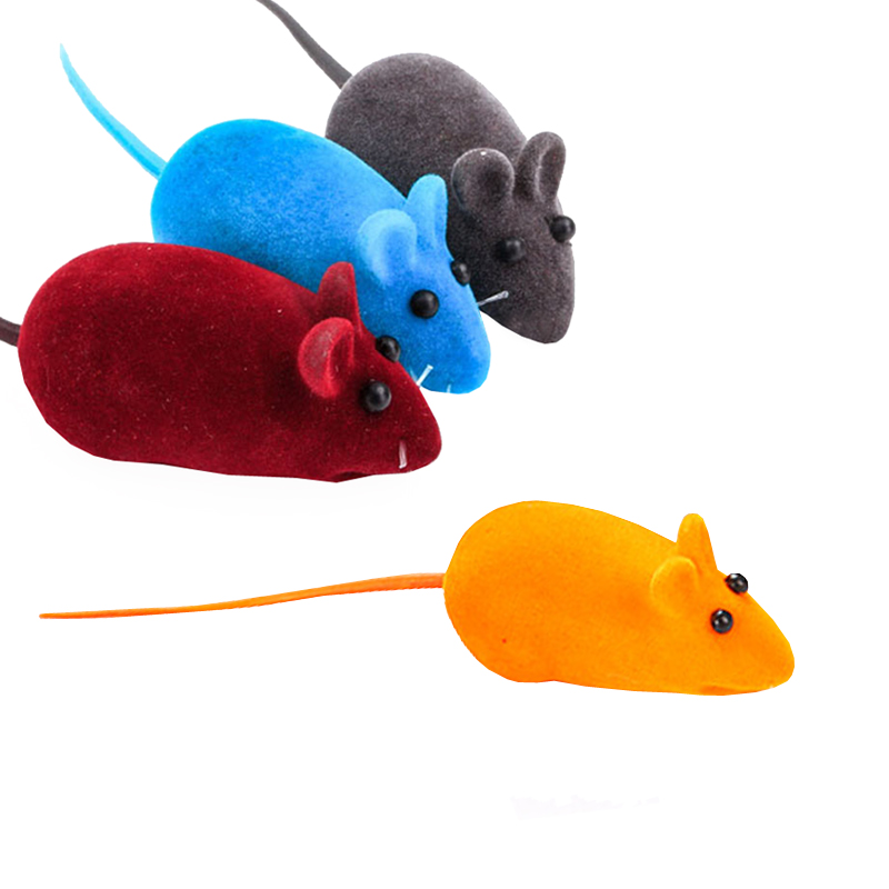 Pettoys Kedi Oyuncağı Sesli Fare 4'lü 6 cm