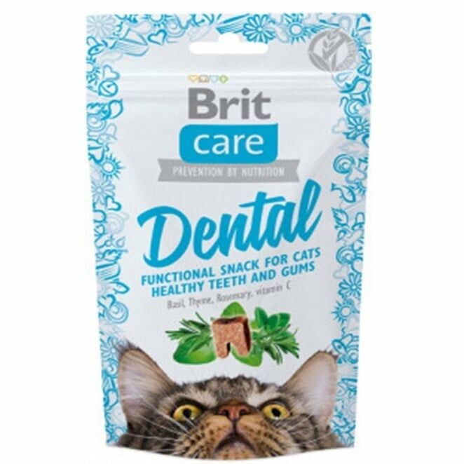 Brit Care Dental Diş Sağlığı için Tahılsız Kedi Ödül Maması 50 Gr