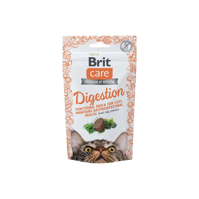 Brit Care Digestion Sindirim Sistemi Destekleyici Tahılsız Kedi Ödül Maması 50 Gr