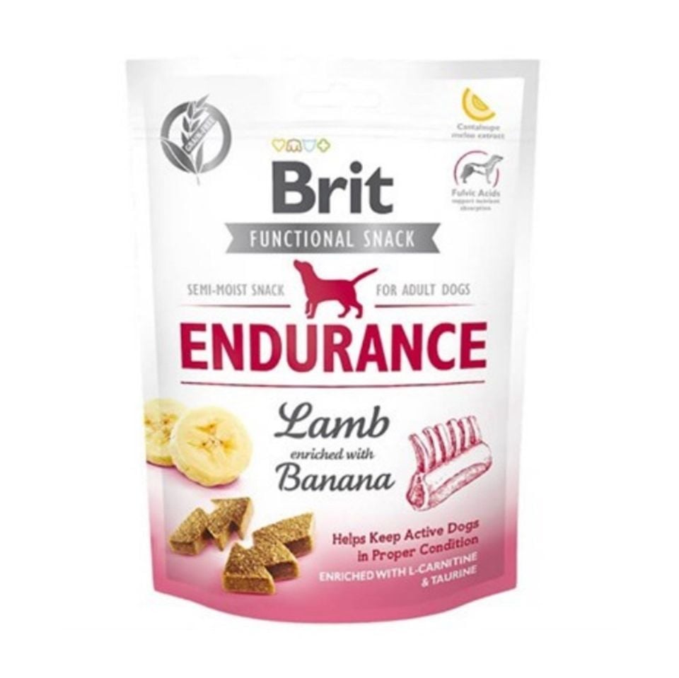 Brit Endurance Kuzu Etli ve Muzlu Köpek Ödülü 150 Gr