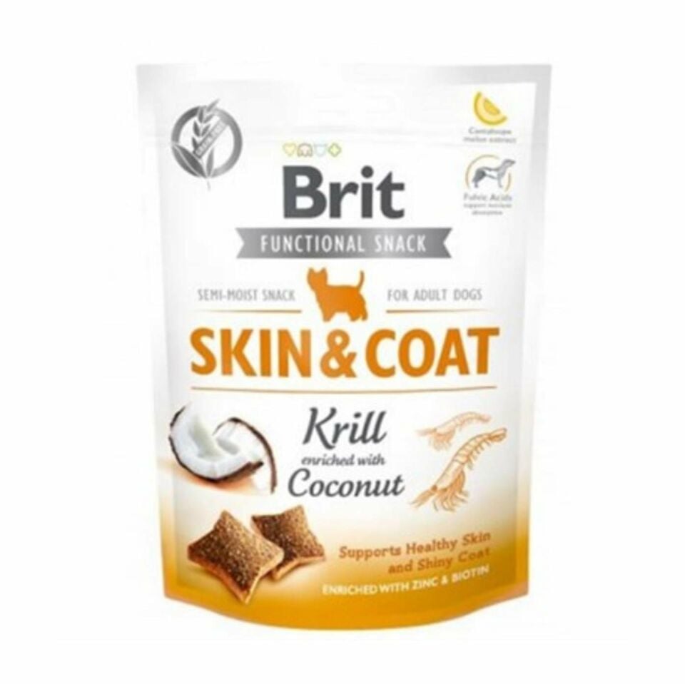 Brit Skin&Coat Karides ve Hindistan Cevizli Köpek Ödülü 150 Gr