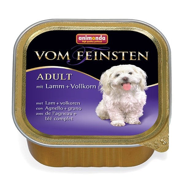 Animonda Vom Feinsten Adult Kuzulu ve Tahıllı Yaş Köpek Maması 150 Gr