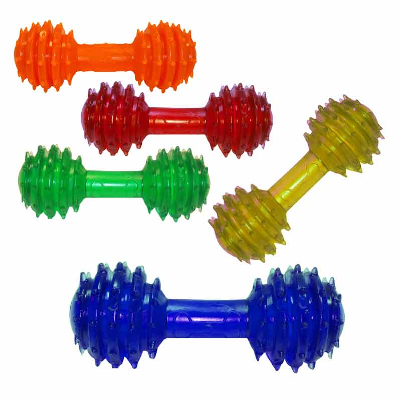 Pet Style Dolgulu Dumbell Köpek Diş Kaşıma Oyuncağı