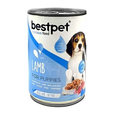 BestPet Kuzu Etli Yavru Köpek Konservesi 400 Gr