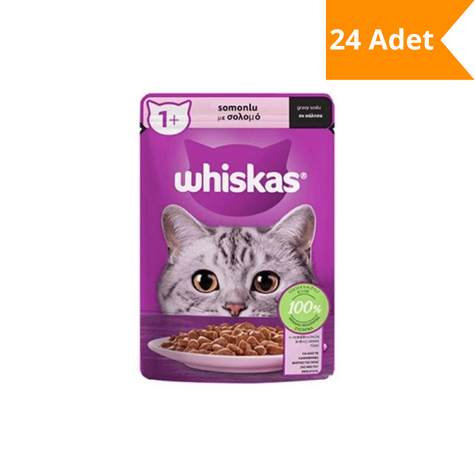 Whiskas Pouch Jöle Tavuklu Yetişkin Kedi Yaş Maması 24X85 Gr