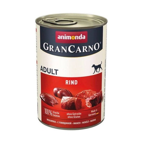 Animonda GranCarno Sığırlı Yetişkin Köpek Konservesi 400g