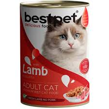 BestPet Kuzu Etli Yetişkin Kedi Konservesi 400gr