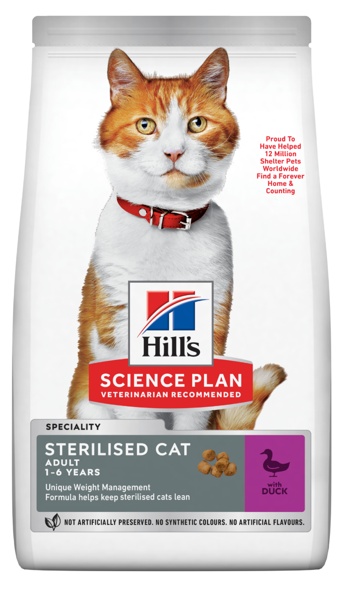 Hill's Science Plan Ördekli Kısırlaştırılmış Genç Yetişkin Kedi Maması 3 Kg