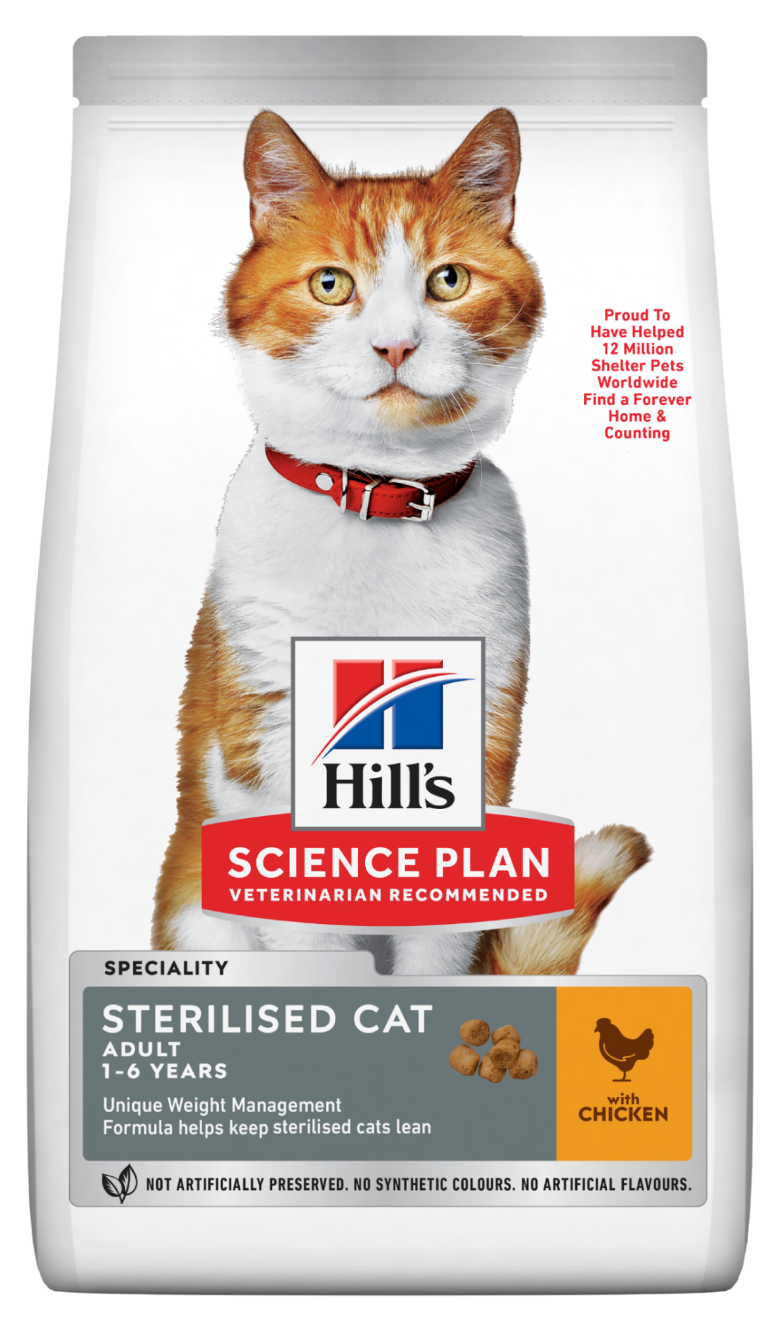 Hill's Science Plan Tavuklu Kısırlaştırılmış Genç Yetişkin Kedi Maması 8+2 Kg