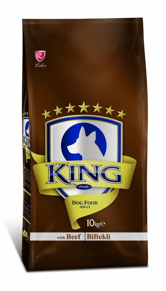 King Biftekli Yetişkin Köpek Maması 10 Kg