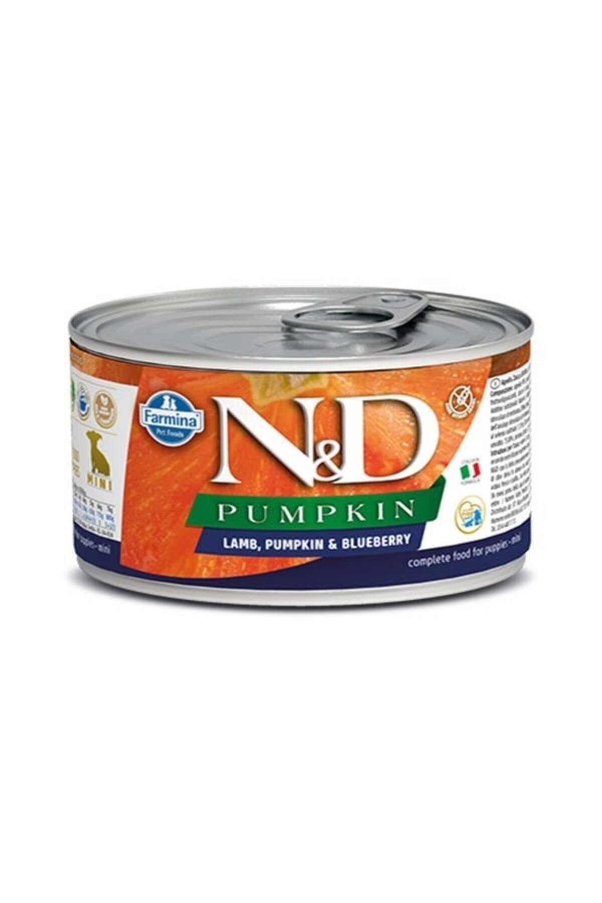 N&D Pumpkin Ördekli ve Balkabaklı Mini Irk Konserve Köpek Maması 140 Gr