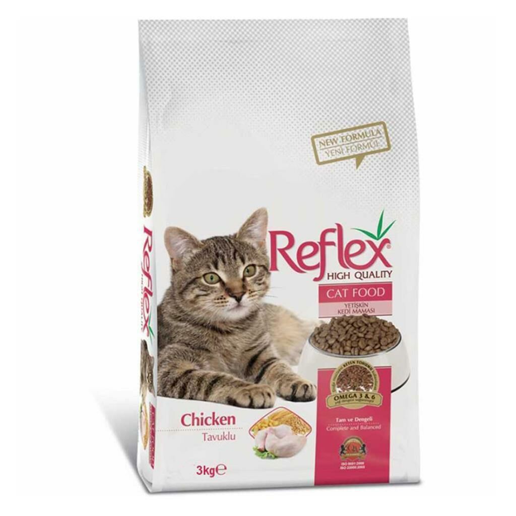 Reflex Tavuklu Yetişkin Kedi Maması 3 Kg