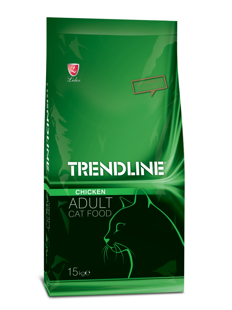 Trendline Tavuklu Yetişkin Kedi Maması 15 Kg