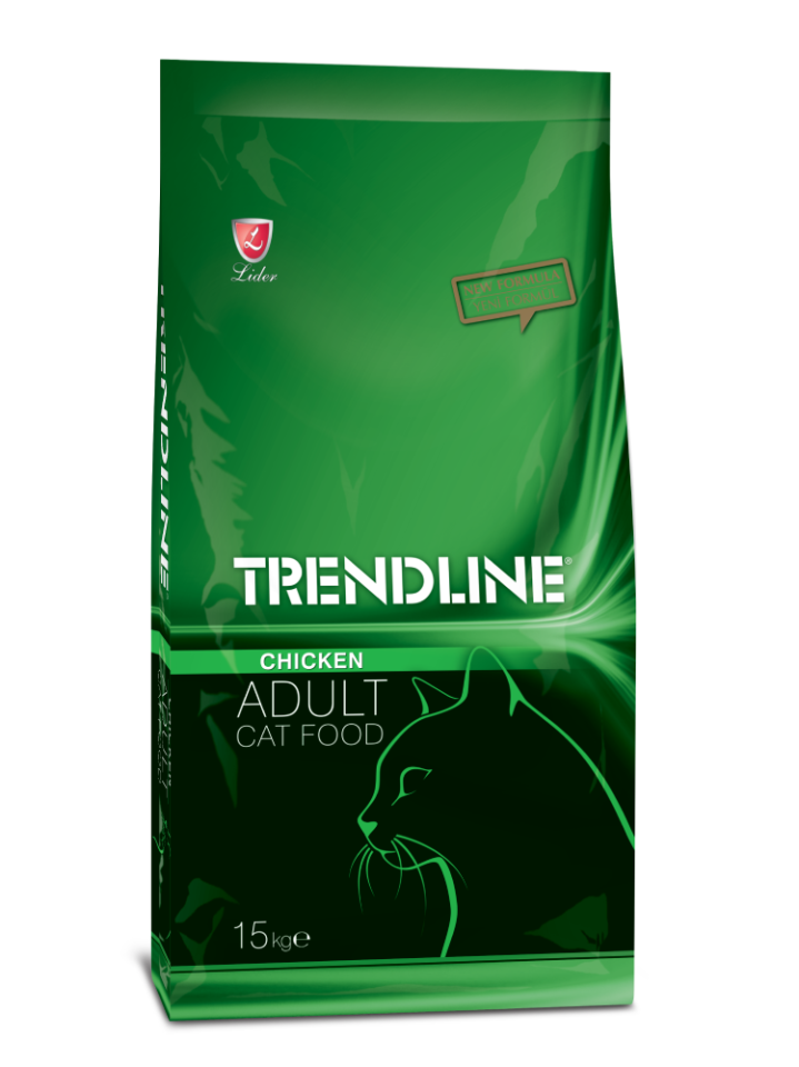 Trendline Tavuklu Yetişkin Kedi Maması 15 Kg