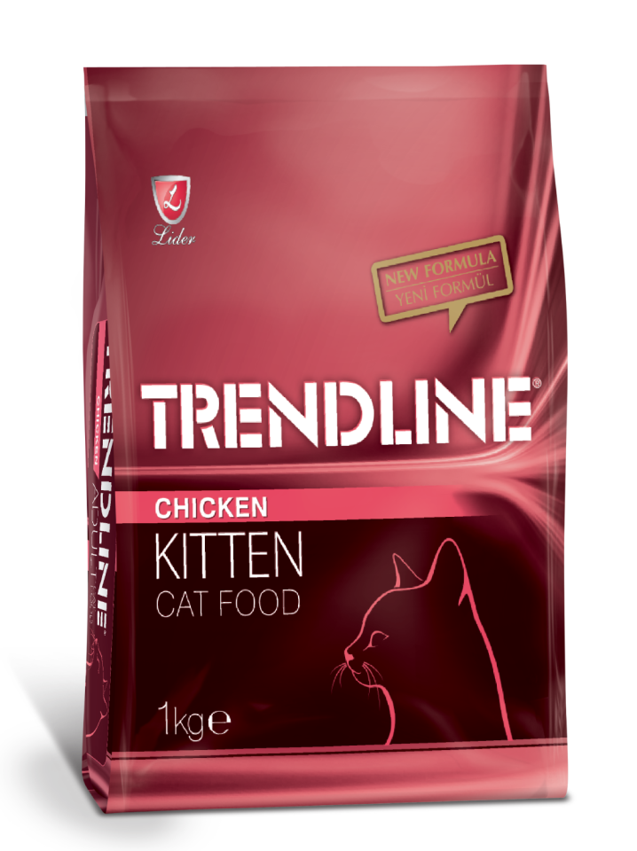 Trendline Tavuklu Yavru Kedi Maması 1 Kg