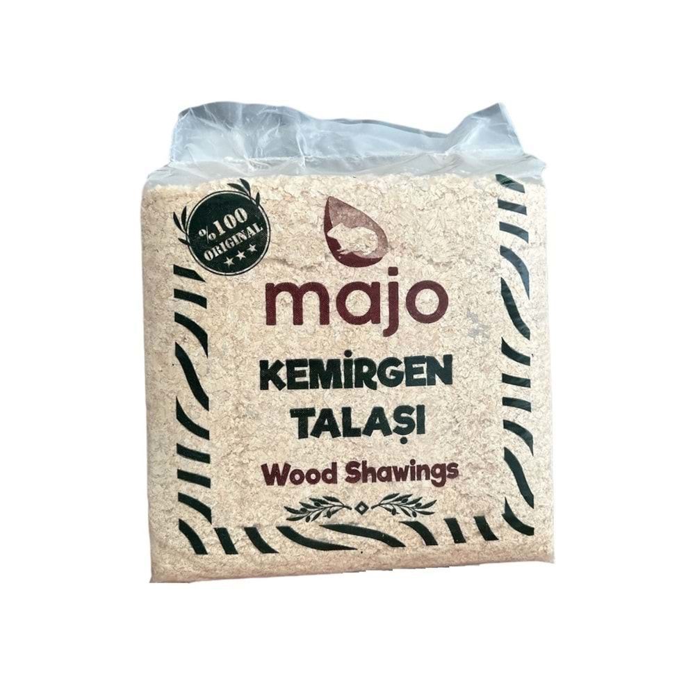 MAJO KEMİRGEN TALAŞ NATURAL 90 LT