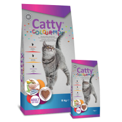 CATTY COLOR MIX KEDİ MAMASI 1 KG