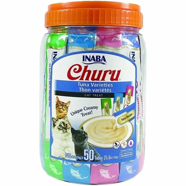 EU151-CİAO CHURU CREAM TUNA KEDİ ÖDÜL KREMASI 50X14 GR