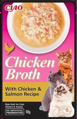 EU823-CHİCKEN BROTH TAVUK SULU VE DENİZ TARAKLI KEDİ ÇORBASI 50 GR