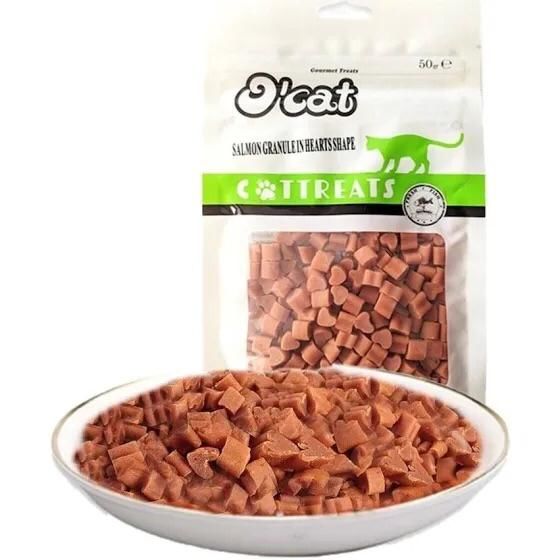 CT-2077 SOMON BALIKLI KALPLİ GRANÜL KEDİ ÖDÜLÜ 50 GR