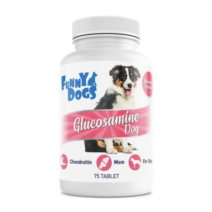 FUNNY GLUCOSAMİNE DOG 75 TABLET