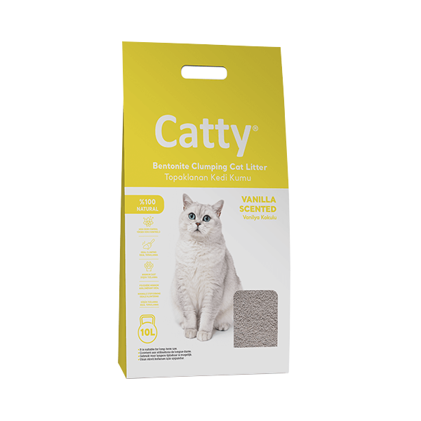 CATTY 10 LT VANİLYA KEDİ KUMU