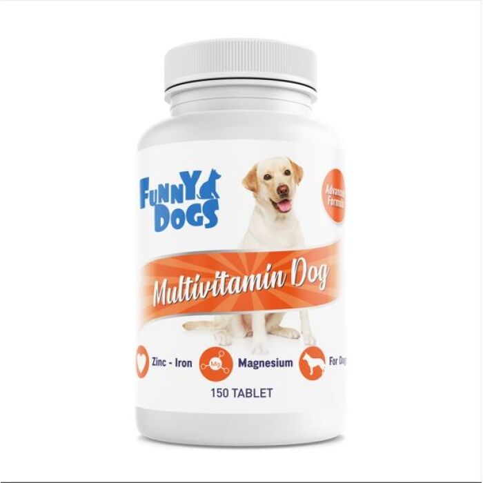 FD-3170 FUNNY DOG MULTİVİTAMİN 150 TABLET