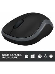 LOGITECH M185 Kablosuz Optic Siyah/Gri Mouse 910-002235