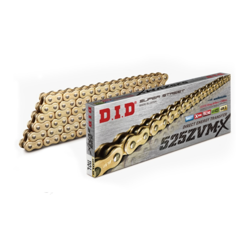 DID-525ZVM-X (Gold)-108 Zincir DUCATI HYPERMOTARD / SP 821CC (2013-2015)