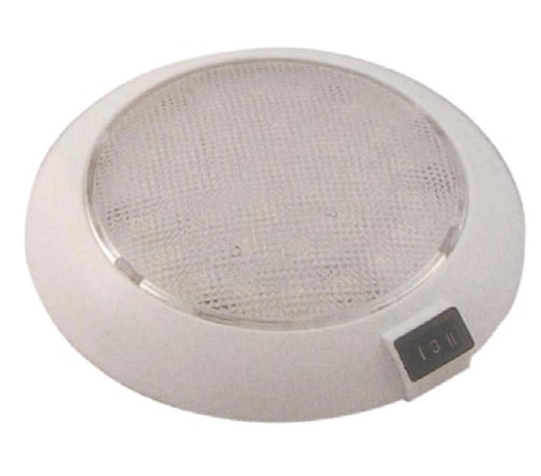 ALÜMİNYUM TAVAN LAMBASI 14 CM 12 V 60 LED BEYAZ